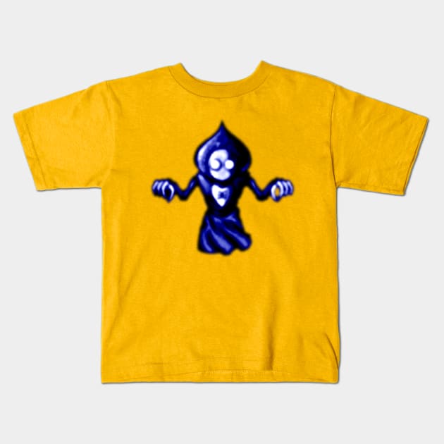 Flatwoods Monster's Ghost *Blue Kids T-Shirt by AWSchmit